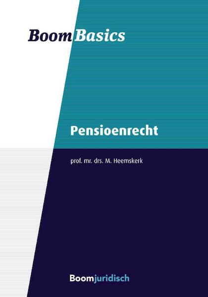 Pensioenrecht - M. Heemskerk (ISBN 9789462902244)