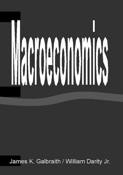 Macro economics - J.K. Galbraith, W. Darity (ISBN 9789071301575)