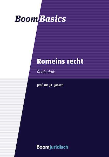 Romeins Recht - J.E. Jansen (ISBN 9789462746909)