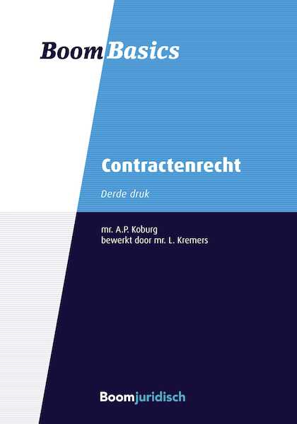 Boom Basics Contractenrecht - A.P. Koburg (ISBN 9789462749733)