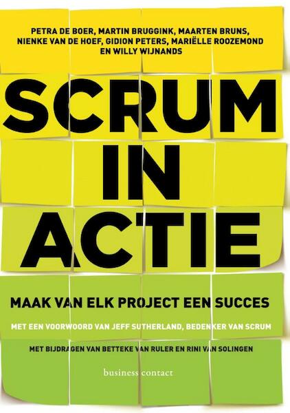 Scrum in actie - Petra de Boer, Martin Bruggink, Maarten Bruns, Nienke van de Hoef, Gidion Peters, Marielle Roozemond, Willy Wijnands (ISBN 9789047008491)