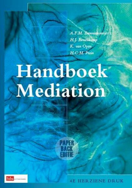 Handboek Mediation - (ISBN 9789012389570)