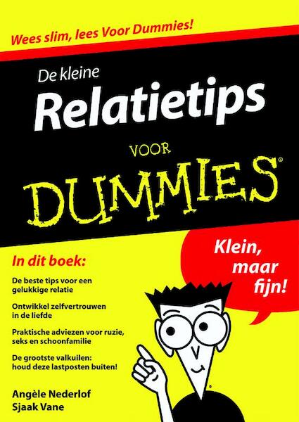 De kleine relatietips voor Dummies - Angele Nederlof, Sjaak Vane (ISBN 9789043031950)