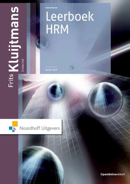 HRM / deel Leerboek - Frits Kluijtmans (ISBN 9789001840563)