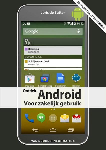De android tablet voor zakelijk gebruik - Joris de Sutter (ISBN 9789059407541)
