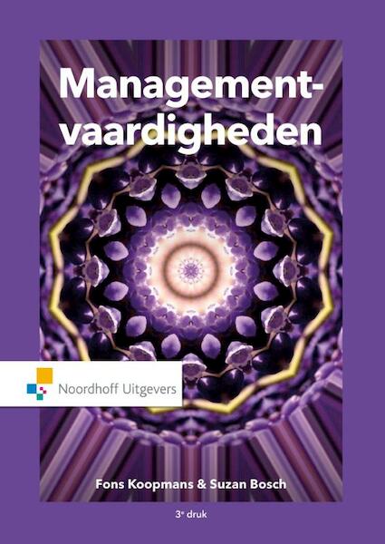 Managementvaardigheden - Fons Koopmans, Suzan Bosch (ISBN 9789001873066)