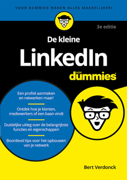 De kleine LinkedIn voor Dummies, 3e editie - Bert Verdonck (ISBN 9789045356037)