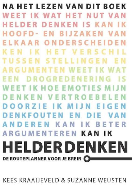 Helder denken - Kees Kraaijeveld, Suzanne Weusten (ISBN 9789021552514)
