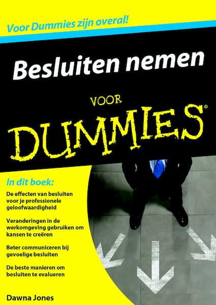 Besluiten nemen voor Dummies - Dawna Jones (ISBN 9789045352480)