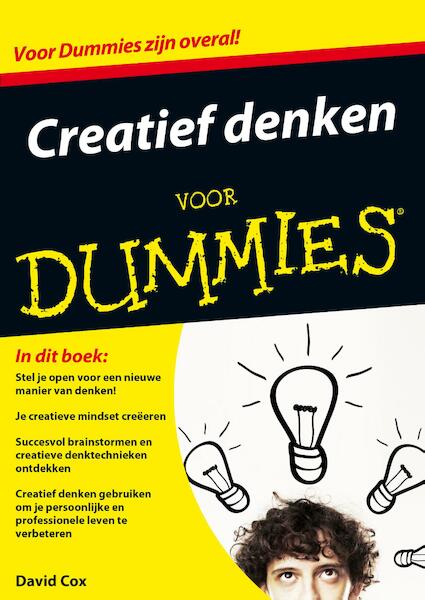 Creatief denken voor Dummies - David Cox (ISBN 9789045352152)