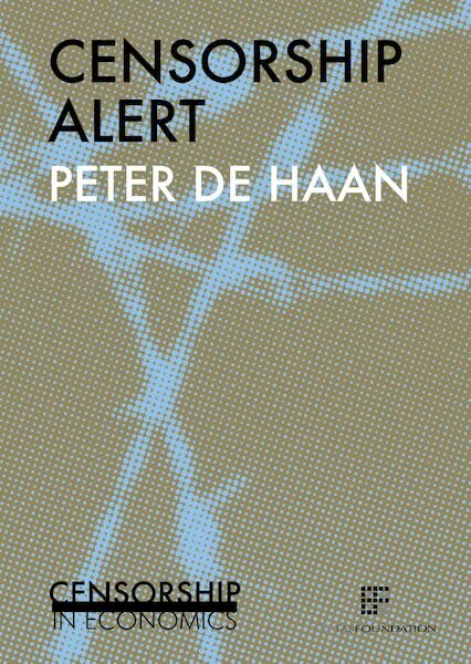 Censorship alert - Peter de Haan (ISBN 9789082520064)