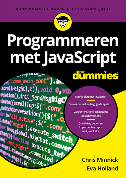 Programmeren met JavaScript voor Dummies - Chris Minnick, Eva Holland (ISBN 9789045354705)