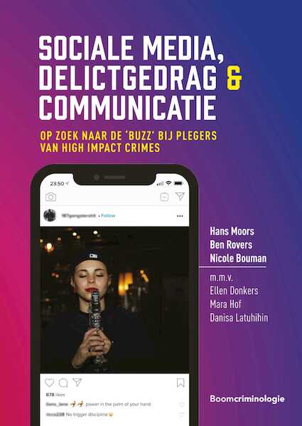 Sociale media, delictgedrag en communicatie - Hans Moors, Ben Rovers, Nicole Bouman (ISBN 9789462369481)