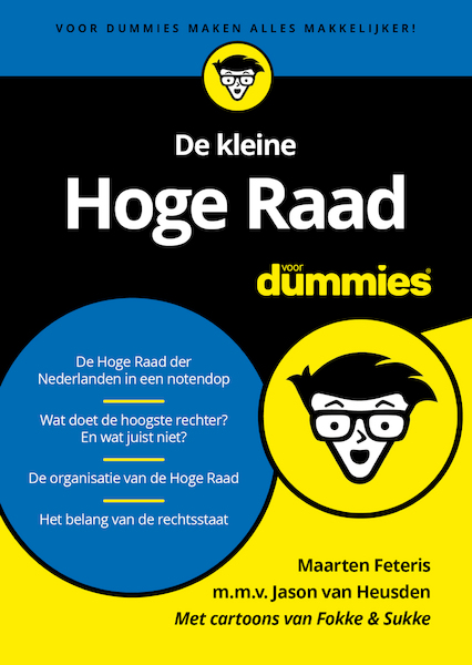 De kleine Hoge Raad voor Dummies - Maarten Feteris, Jason van Heusden (ISBN 9789045356709)