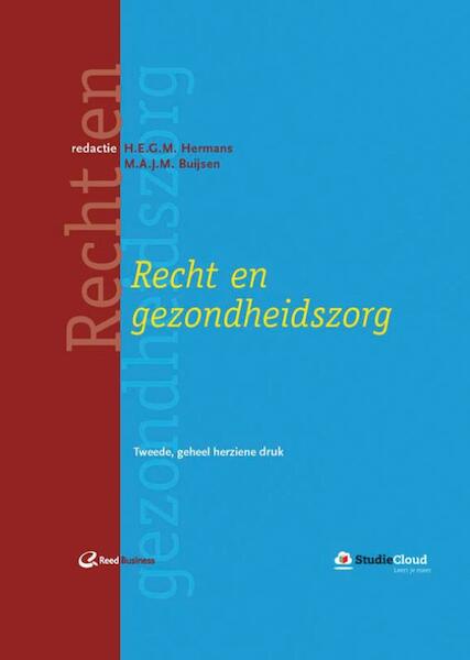 Recht en gezondheidszorg - H.E.G.M. Hermans, M.A.J.M. Buijsen (ISBN 9789035235144)
