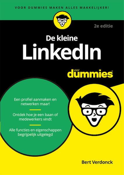 De kleine LinkedIn voor Dummies - Bert Verdonck (ISBN 9789045352862)