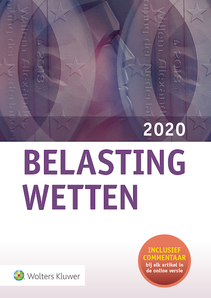 Belastingwetten - pocketeditie 2020 - (ISBN 9789013157666)