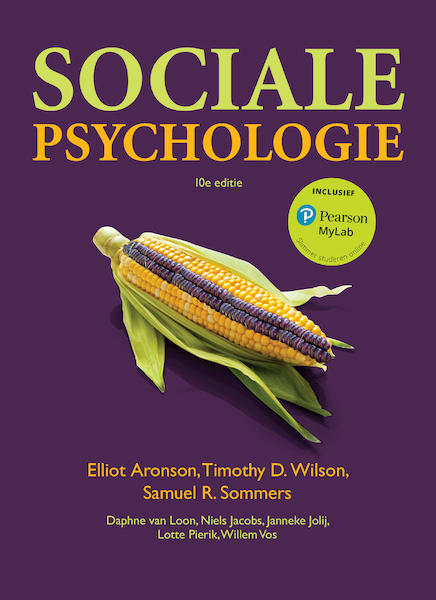 Sociale psychologie, 10e editie met MyLab NL - Elliot Aronson, Timothy D. Wilson, Samuel R. Somers (ISBN 9789043039178)