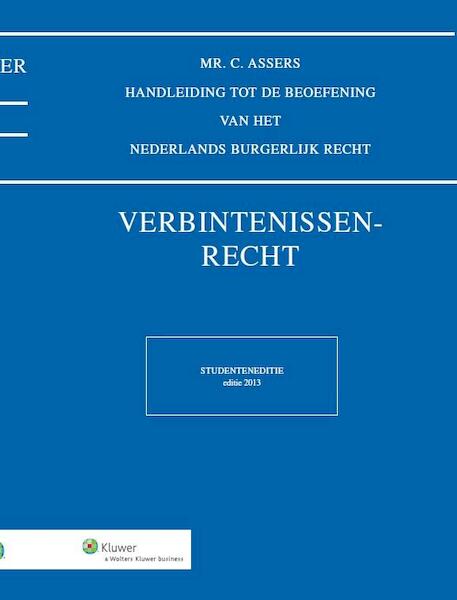 Verbintenissenrecht 2013 - C. Assers (ISBN 9789013114126)