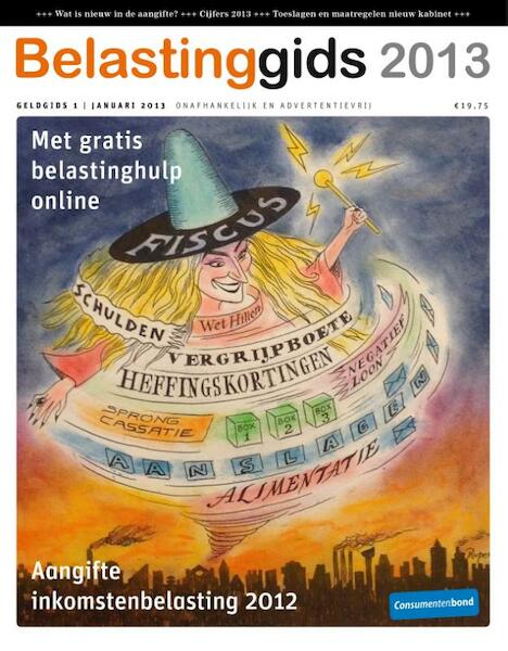 Belastinggids 2013 - Marjan Langbroek (ISBN 9789059512092)