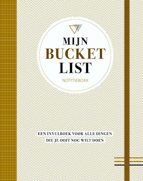 Notitieboek - Mijn bucket list - (ISBN 9789044748543)