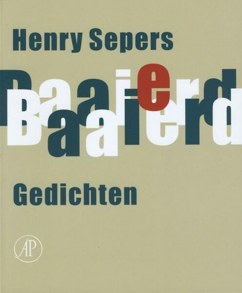 Baaierd - Henry Sepers (ISBN 9789029584135)