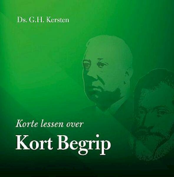 Herziene uitgave kort begrip - G.H. Kersten (ISBN 9789033634222)
