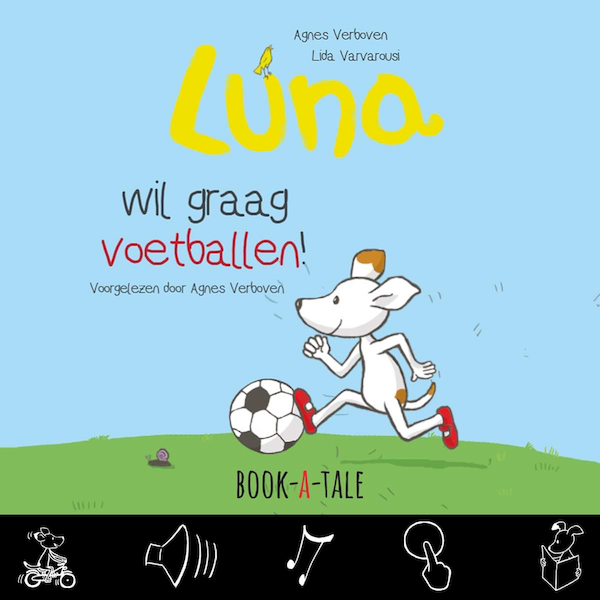Luna wil graag voetballen - Agnes Verboven, Lida Varvarousi (ISBN 9789493268005)
