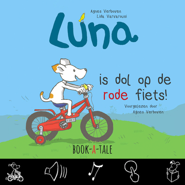 Luna is dol op de rode fiets - Agnes Verboven, Lida Varvarousi (ISBN 9789493268036)