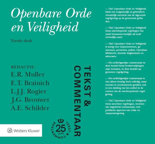 Openbare orde en veiligheid - (ISBN 9789013131536)
