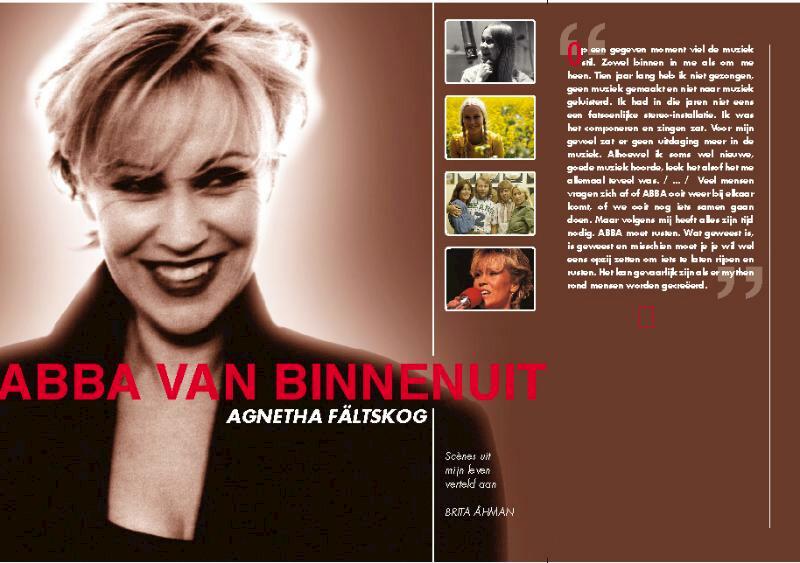 ABBA van Binnenuit - Agnetha Fältskog, Brita Åhman (ISBN 9789078124498)