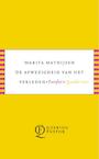 De afwezigheid van het verleden (e-Book) - Marita Mathijsen (ISBN 9789021407579)